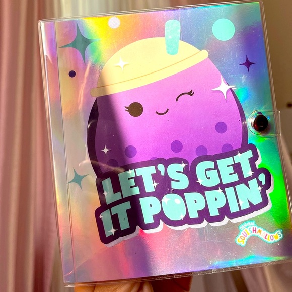 Boba Squishmallow notebook NWT - Picture 3 of 4